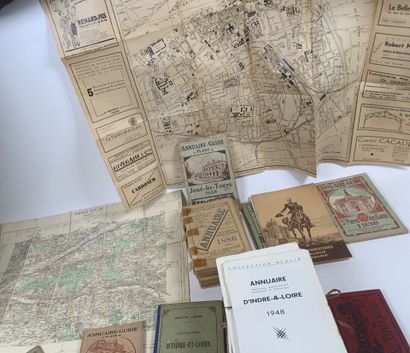 [TOURAINE]
12 volumes or booklets on Touraine...