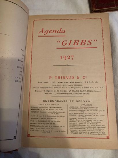 AGENDAS ANCIENS ILLUSTRÉS
Bon Marché 1935...