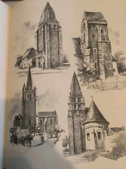 Vieilles Pierres de France, Touraine, illustrations...