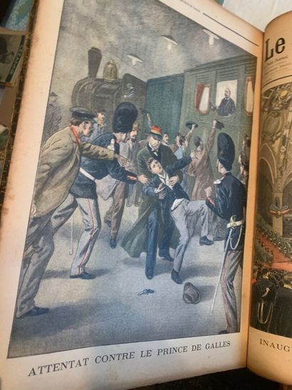LE PETIT JOURNAL
2 vol. in folio en demi-basane...