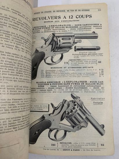CATALOG MANUFRANCE [1907]
In-8 paperback,...