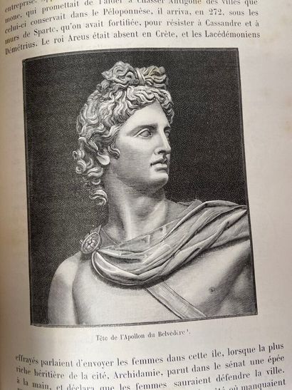 DURUY Victor
History of the Greeks. Paris,...