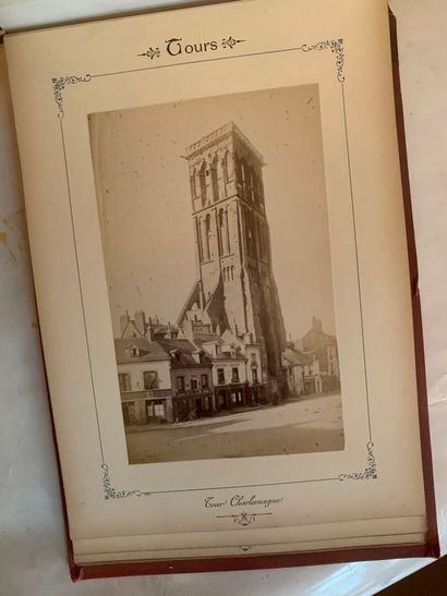 [PHOTOGRAPHIES TOURS c. 1890]
Album in-12...