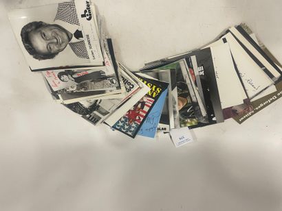 [IMPORTANT LOT D'ENV. 100 PORTRAITS DEDICACÉS...