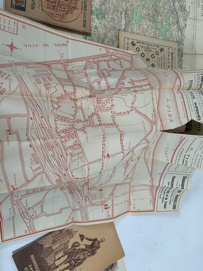 [TOURAINE]
12 volumes or booklets on Touraine...