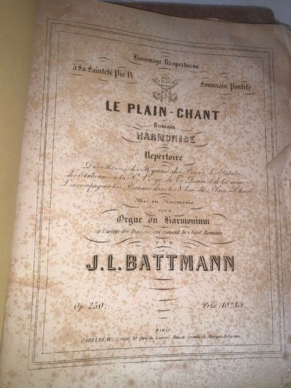 [MUSIQUE RELIGIEUSE]
Environ 17 vol. de formats...