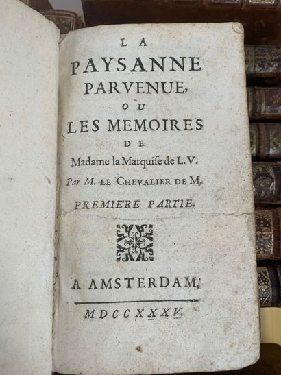 18th century bindings, approx. 20 volumes
in-12...