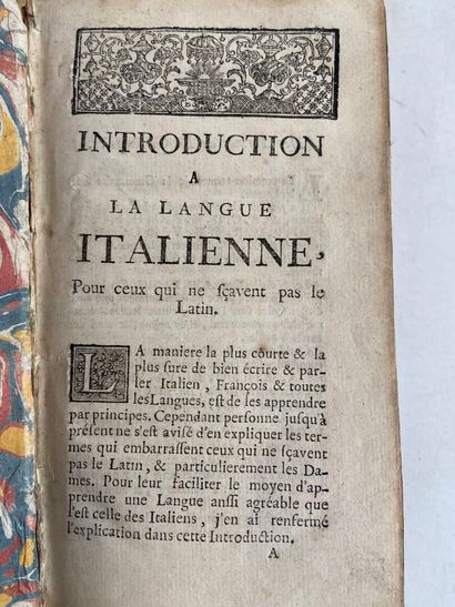 [ITALIAN LANGUAGE]
... Veneroni's French...