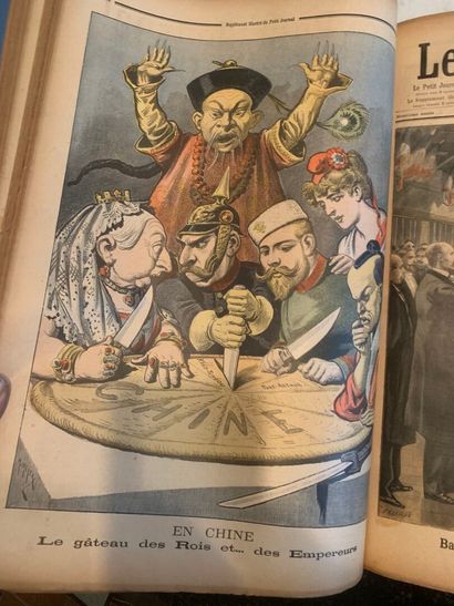 LE PETIT JOURNAL
2 vol. in folio en demi-basane...