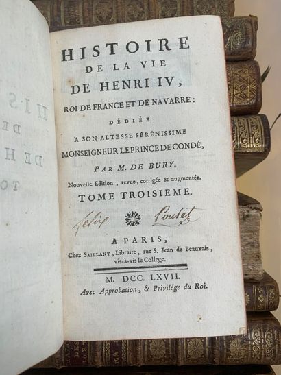 18th century bindings, approx. 20 volumes
in-12...