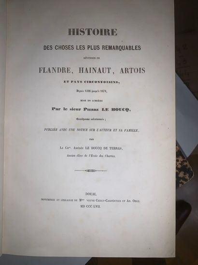 [FLANDERS]
Lesbroussart, Annales de Flandre...