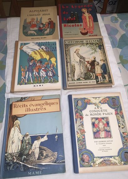 LIVRES D'ENFANTS RELIGIEUX MAME
6 volumes...