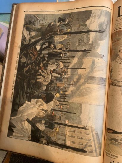 LE PETIT JOURNAL
2 vol. in folio en demi-basane...