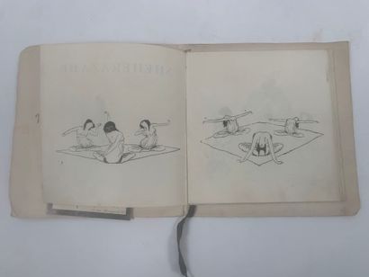 Vingt-quatre dessins sur Shéhérazade, ballet...