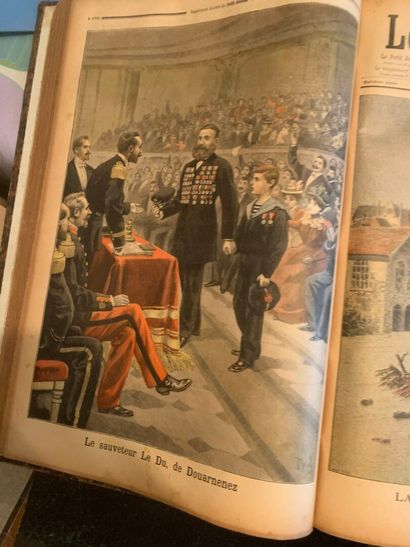 LE PETIT JOURNAL
2 vol. in folio en demi-basane...