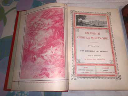 [CARTONNAGES MAME]
4 vol. in-8 dont trois...