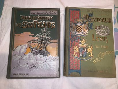 [CARTONNAGES MAME]
2 volumes in-8 cartonnages...