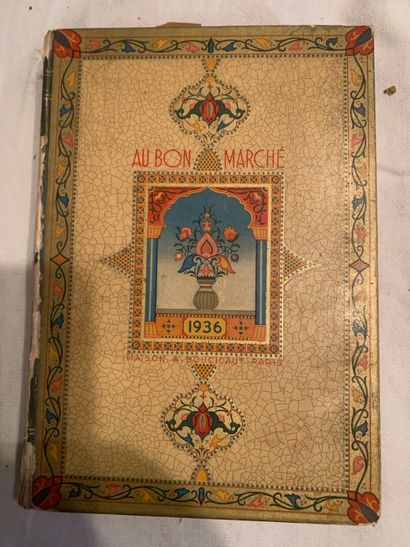 AGENDAS ANCIENS ILLUSTRÉS
Bon Marché 1935...
