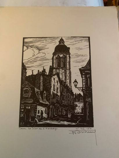 DUBREUIL Ferdinand
Dans le vieux Tours. 25...