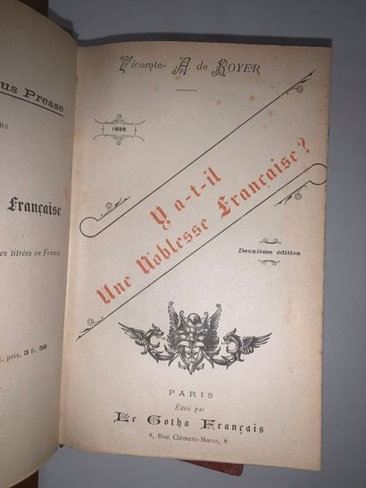 [NOBLESSE]
Annuaire du conseil héraldique...