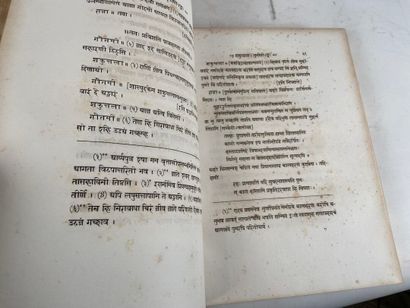 [SANSKRIT TEXT IN DEVANAGARI - FRENCH]
CALIDASA
Sacountala's...