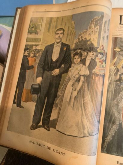 LE PETIT JOURNAL
2 vol. in folio en demi-basane...