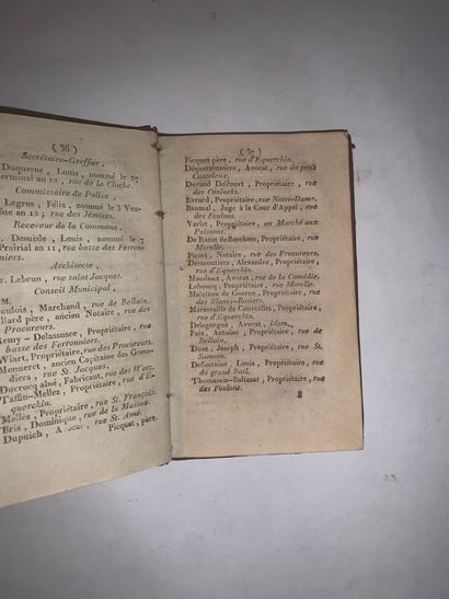 [DOUAI]
Almanach de la ville de Douai pour...