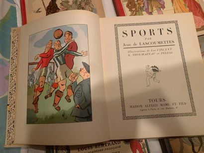 LIVRES D'ENFANTS MAME
6 volumes in-4 début...