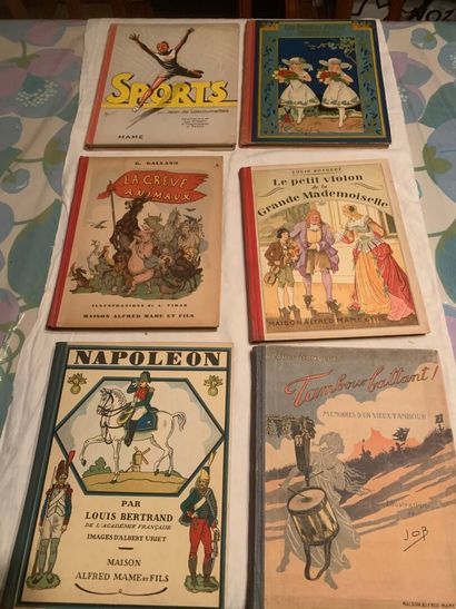 LIVRES D'ENFANTS MAME
6 volumes in-4 début...
