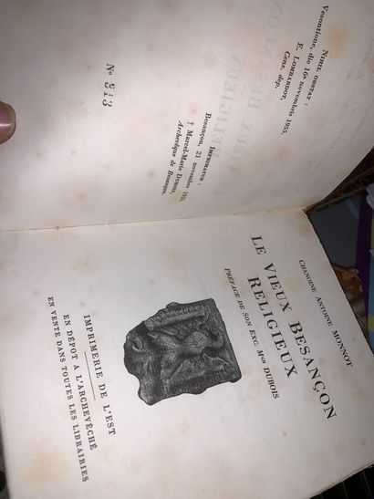 [FRANCHE-COMTE]
23 volumes or magazines,...