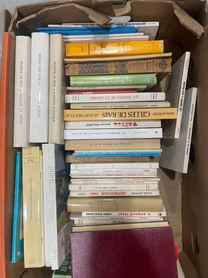 Lot of approx. 60 mid-20th century paperback...