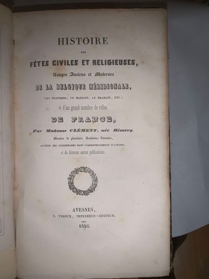 [FLANDERS]
Lesbroussart, Annales de Flandre...