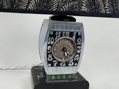 COTNA.
Small clock in metal or brushed aluminum,...