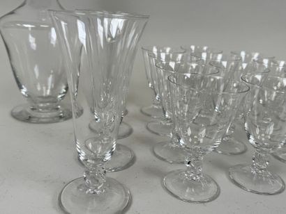 DAUM France.
ORVAL model.
Set of crystal...