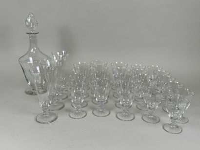 DAUM France.
ORVAL model.
Set of crystal...