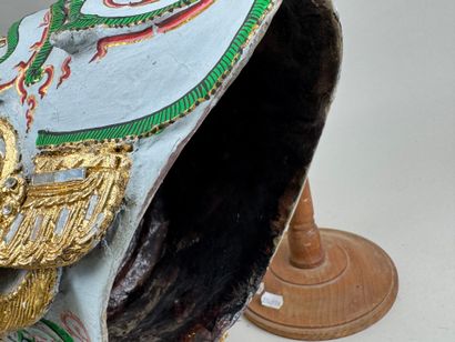 THAILAND, 20th century.
Polychrome wood mask...