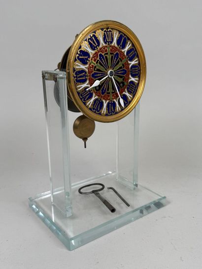 LEROLLE in Paris.
Gilt bronze and cloisonné...