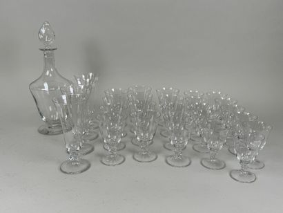 DAUM France.
ORVAL model.
Set of crystal...