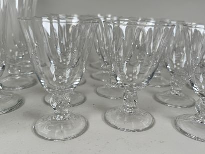 DAUM France.
ORVAL model.
Set of crystal...