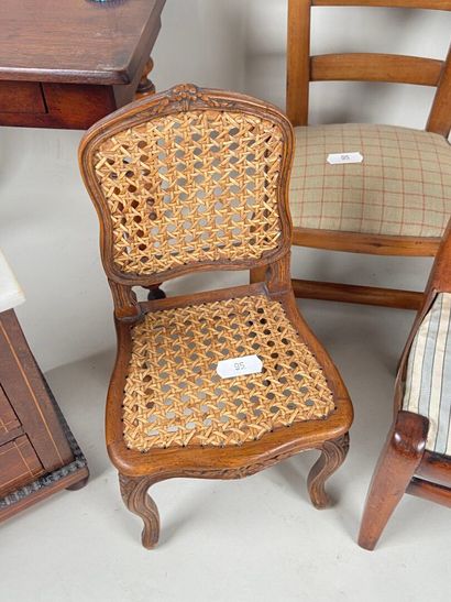 Miscellaneous furniture: three-drawer chest,...