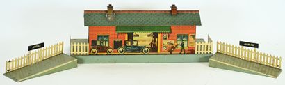 HORNBY MECCANO Paris, large Arras station,...