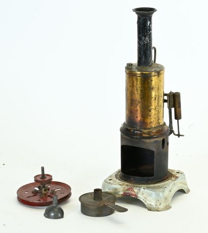JC Unis France, vertical steam engine (27cm),...