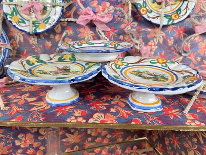 HOUSEHOLD SERVICE. 
Doll's dinette in earthenware...