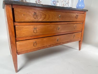 Set of furniture including mahogany credenza...