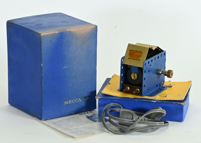 MECCANO, 220v electric motor presented in...