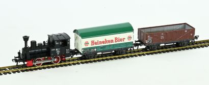 FLEISHMANN, HO, small train in near-new condition,...