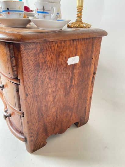Natural wood chest of drawers, Northern European...