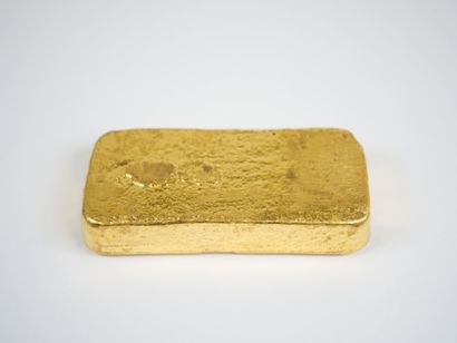 Lingot en or jaune d'1 kg (995,9 g), numéroté...