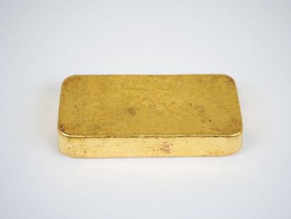 Lingot en or jaune d'1 kg (995,9 g), numéroté...