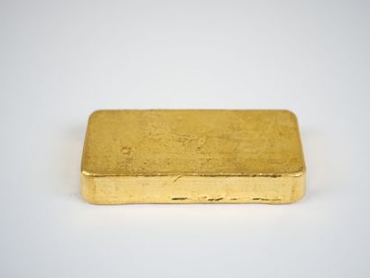 Lingot en or jaune d'1 kg (995,9 g), numéroté...